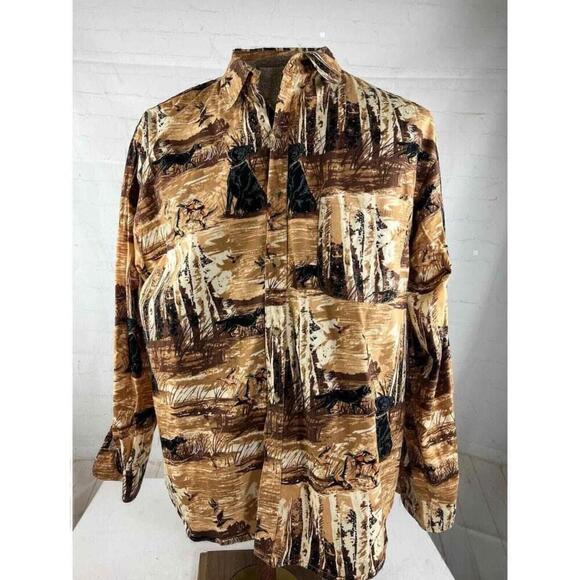 Mens Big and Tall Field Tested by Outdoor Life Button Up Shirt Long Sleeve Sz XL - Picture 1 of 7